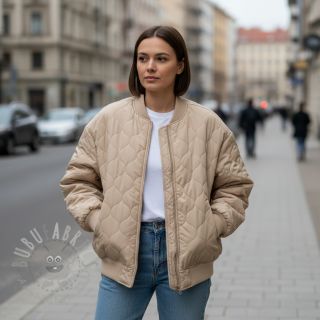 Pikowana tkanina Round sand