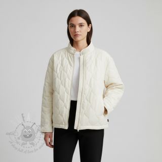 Pikowana tkanina Round ecru