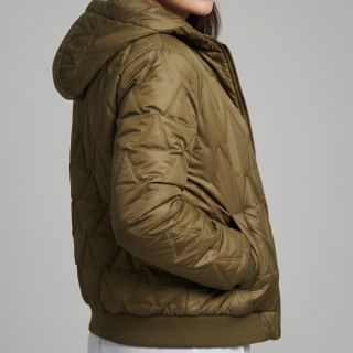 Tkanina pikowana Triangle olive