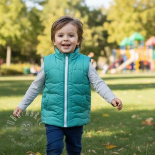 Pikowana tkanina Graphic square cyan cerise