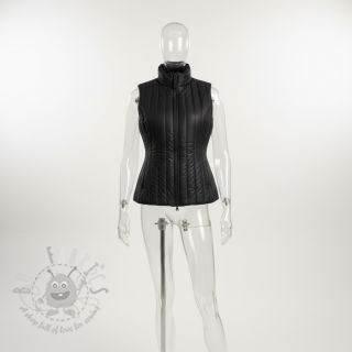 Tkanina pikowana Classic black