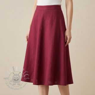 Len enzymatycznie prany BARCELONA bordeaux