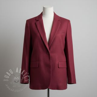 Len enzymatycznie prany BARCELONA bordeaux