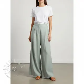 Len prany 170 g sage grey