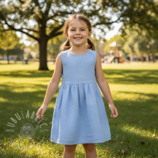 Len enzymatycznie prany lavender blue