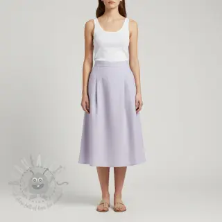 Len enzymatycznie prany light violet
