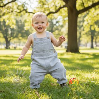 Len enzymatycznie prany pale grey