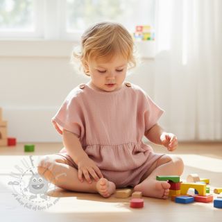 Len enzymatycznie prany light salmon