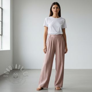 Len enzymatycznie prany light salmon