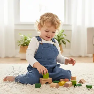 Len enzymatycznie prany indigo