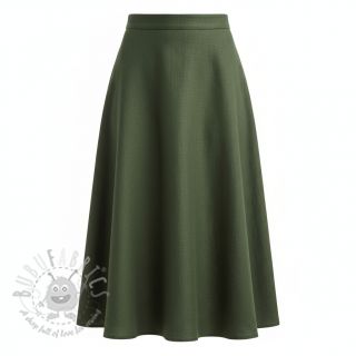 Len enzymatycznie prany forest green