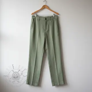 Len enzymatycznie prany old green