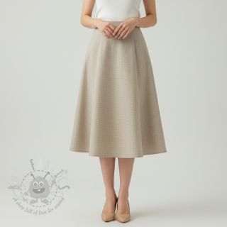 Len enzymatycznie prany light sand