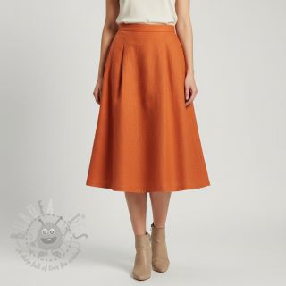 Len enzymatycznie prany orange