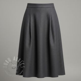 Len enzymatycznie prany antracyt