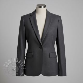 Len enzymatycznie prany antracyt