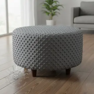 Minky dark grey