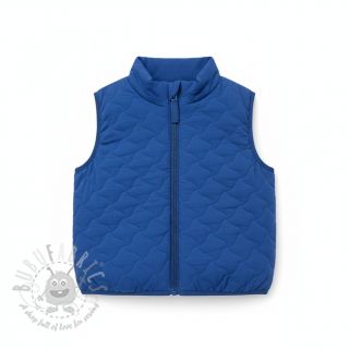 Muślin double gauze QUILT NOE cobalt