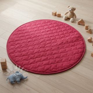 Muślin double gauze QUILT NOE magenta