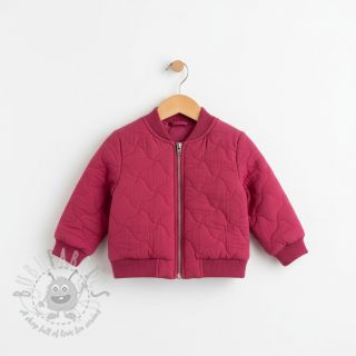 Muślin double gauze QUILT NOE magenta