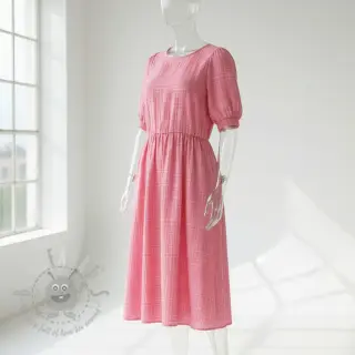 Muślin double gauze Vintage pink