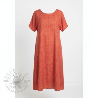 Muślin double gauze Vintage red