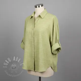 Muślin double gauze Vintage lime