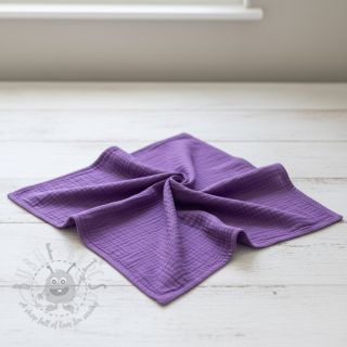 Muślin double gauze violet