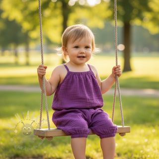 Muślin double gauze cyclaam