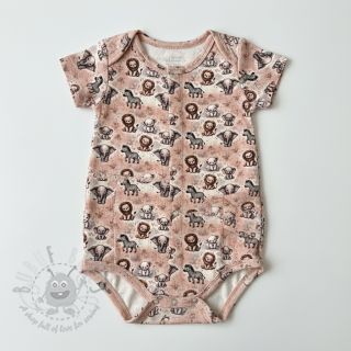 Muślin double gauze Safari buddys design C digital print