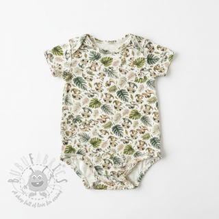 Muślin double gauze Safari buddys design B digital print