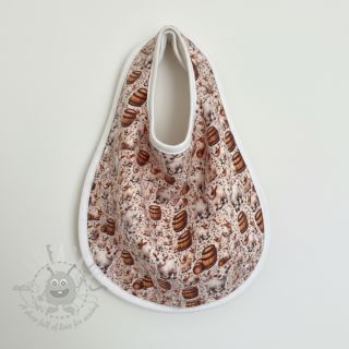 Muślin double Little farm animals design B digital print