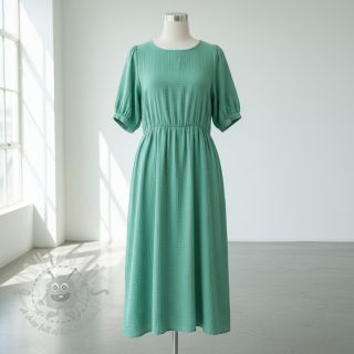 Muślin double gauze peppermint ORGANIC