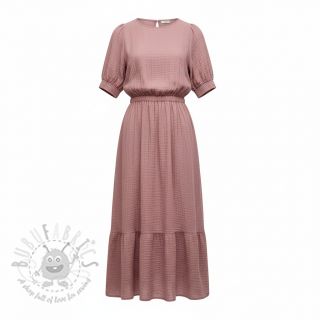 Muślin double gauze light lilac ORGANIC