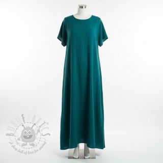 Muślin double gauze petrol ORGANIC