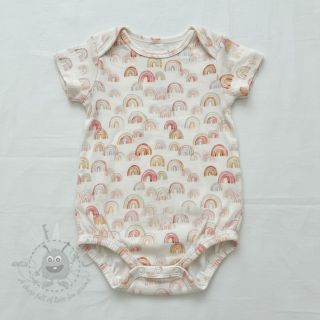 Muślin double gauze Magic rainbows digital print