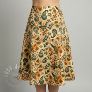 Muślin double gauze Floraly mix design E digital print