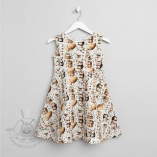 Muślin double gauze Cuties design D digital print