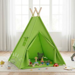 Muślin double gauze NEON LIME ORGANIC