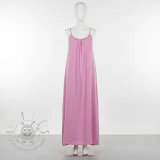 Muślin double gauze light pink ORGANIC