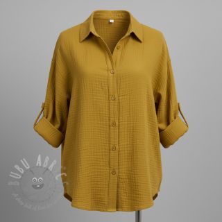 Muślin double gauze gold