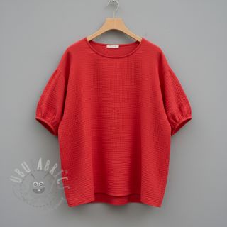 Muślin double gauze tomato