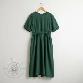 Muślin double gauze old green
