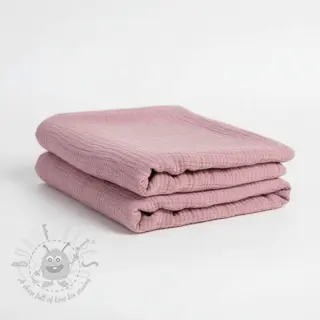 Muślin double gauze lilac