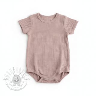 Muślin double gauze old rose