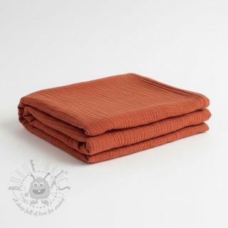 Muślin double gauze terra ORGANIC