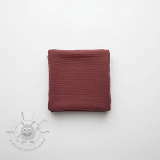Muślin double gauze rouge ORGANIC