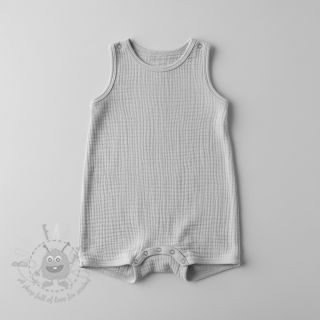 Muślin double gauze light grey ORGANIC