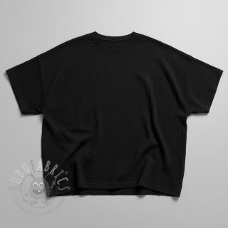 Muślin double gauze black