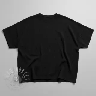 Muślin double gauze black